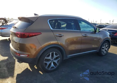 2017 Kia Sportage Sx z USA, uszkodzony, nr VIN KNDPR3A61H7052068
